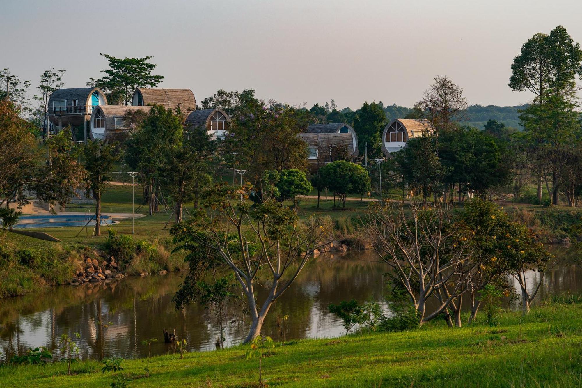 Phum Domnak Domrey Resort 참복 객실 사진